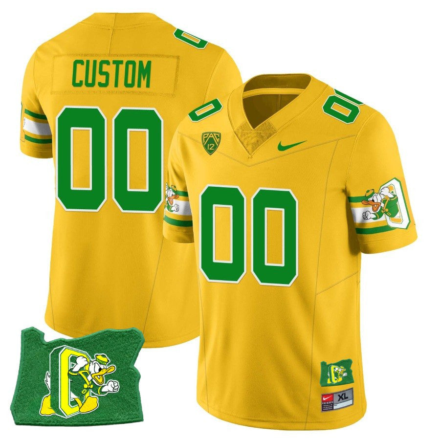 Womenâ€™s Oregon Ducks â€˜Mighty Oregonâ€™ Throwback Football Stitched Jersey â€“ Oregon State
