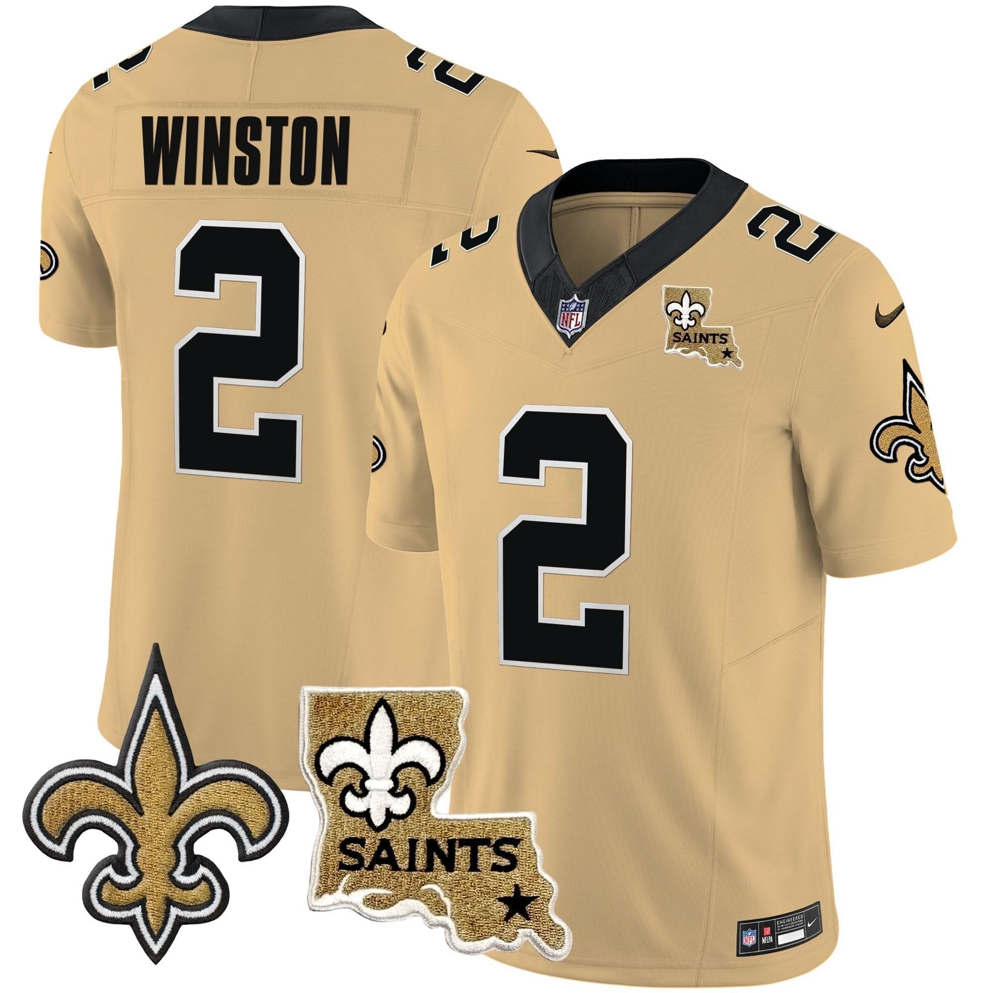 NO Vapor Limited Jersey - New Orleans Patch