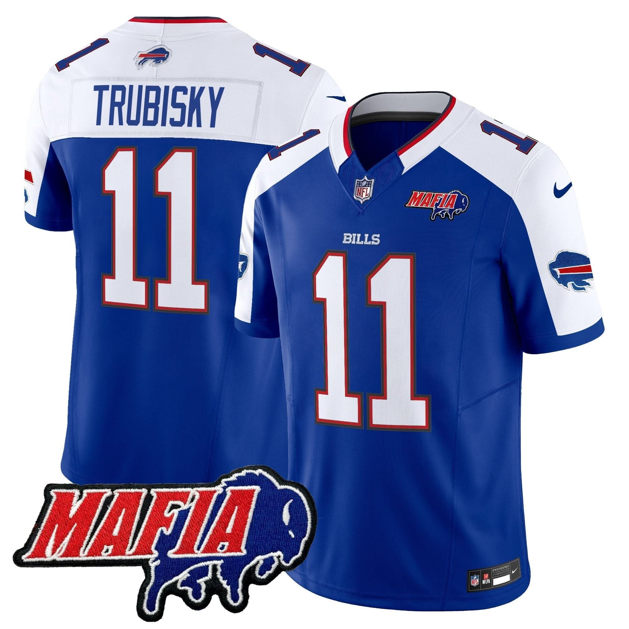BB 2024 BUF Mafia Patch Vapor Limited Jersey