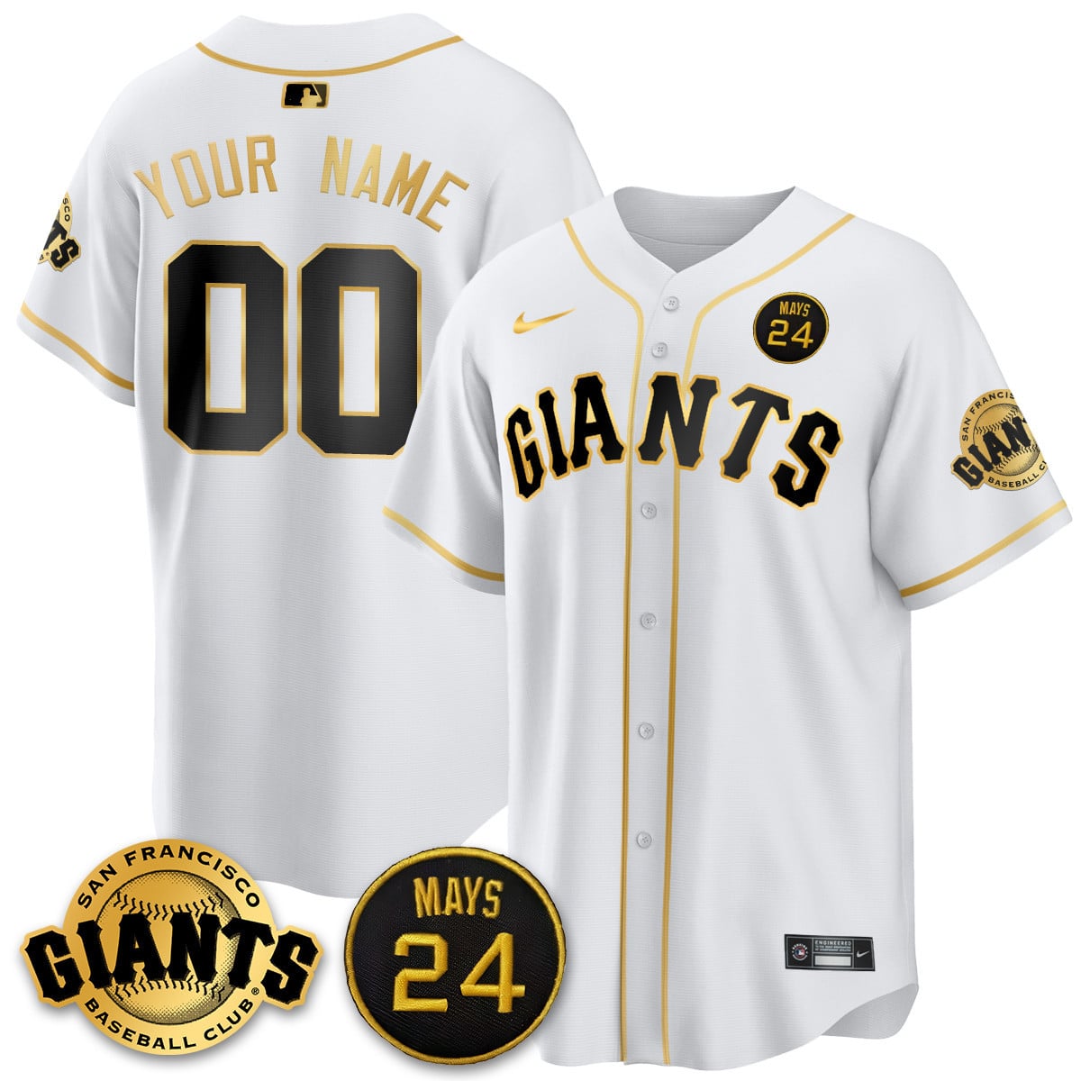 Custom San Francisco Giants 2025 Limited Jersey - All Stitched