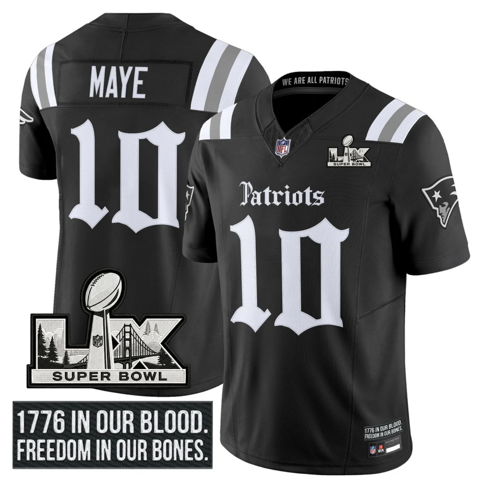 NE SB LX Patch Vapor Limited Gothic Jersey