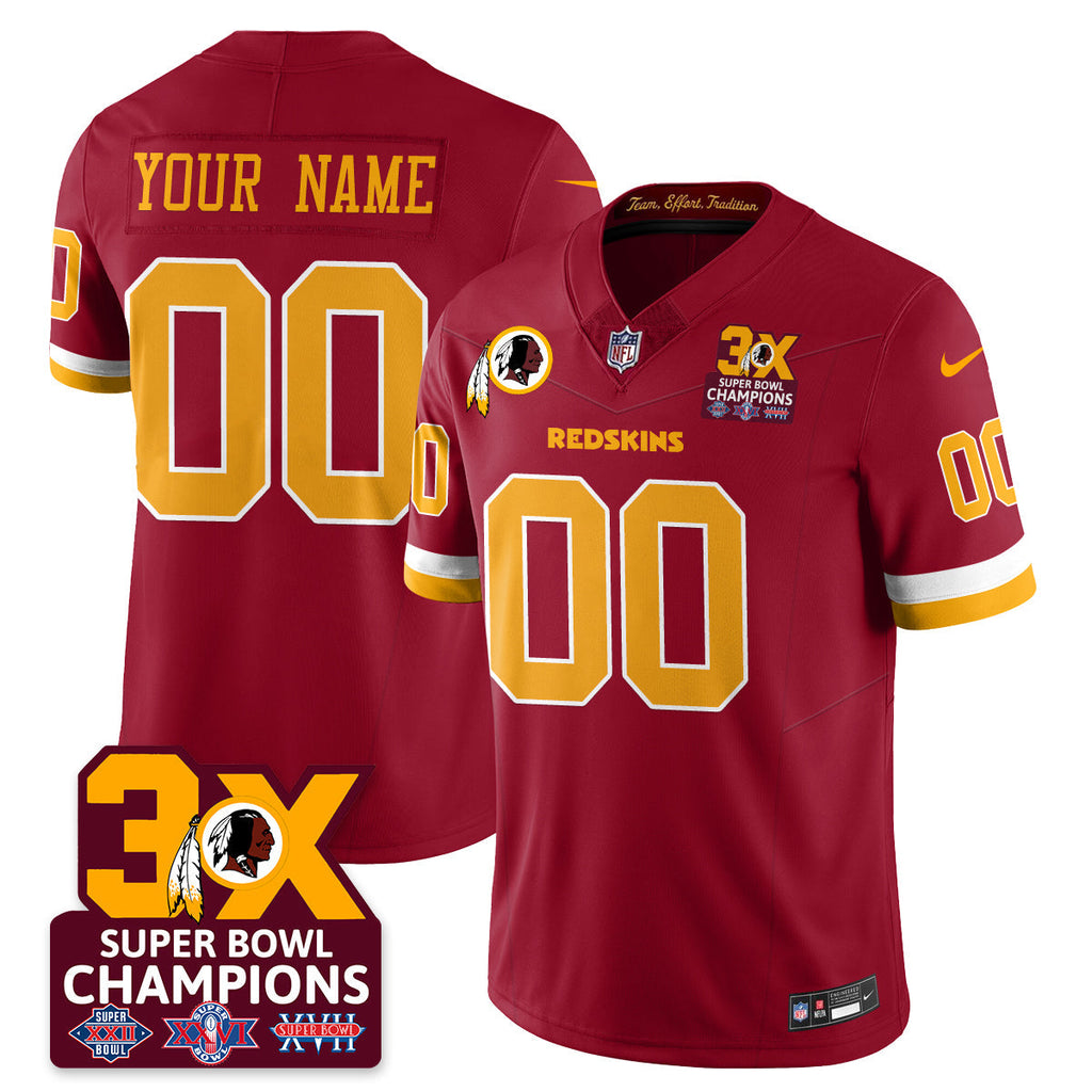WAS 3-Time Champions Patch Vapor Limited Jersey