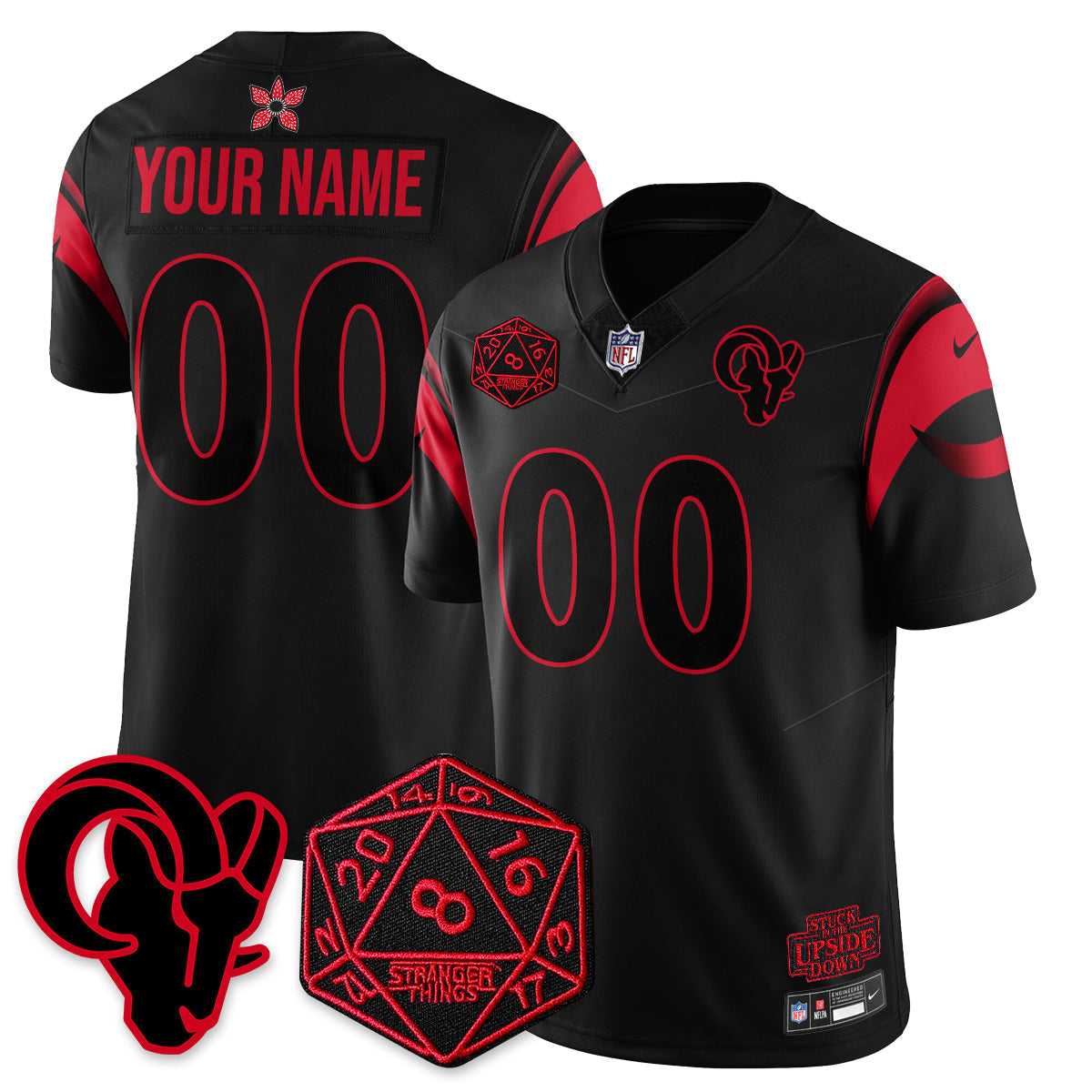 LAR Stranger Things Vapor Limited Jersey