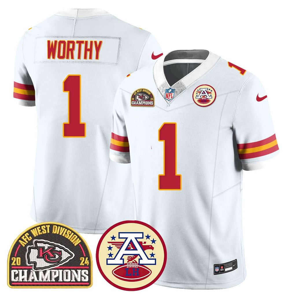 KC 2024 AFC West Champs Jersey