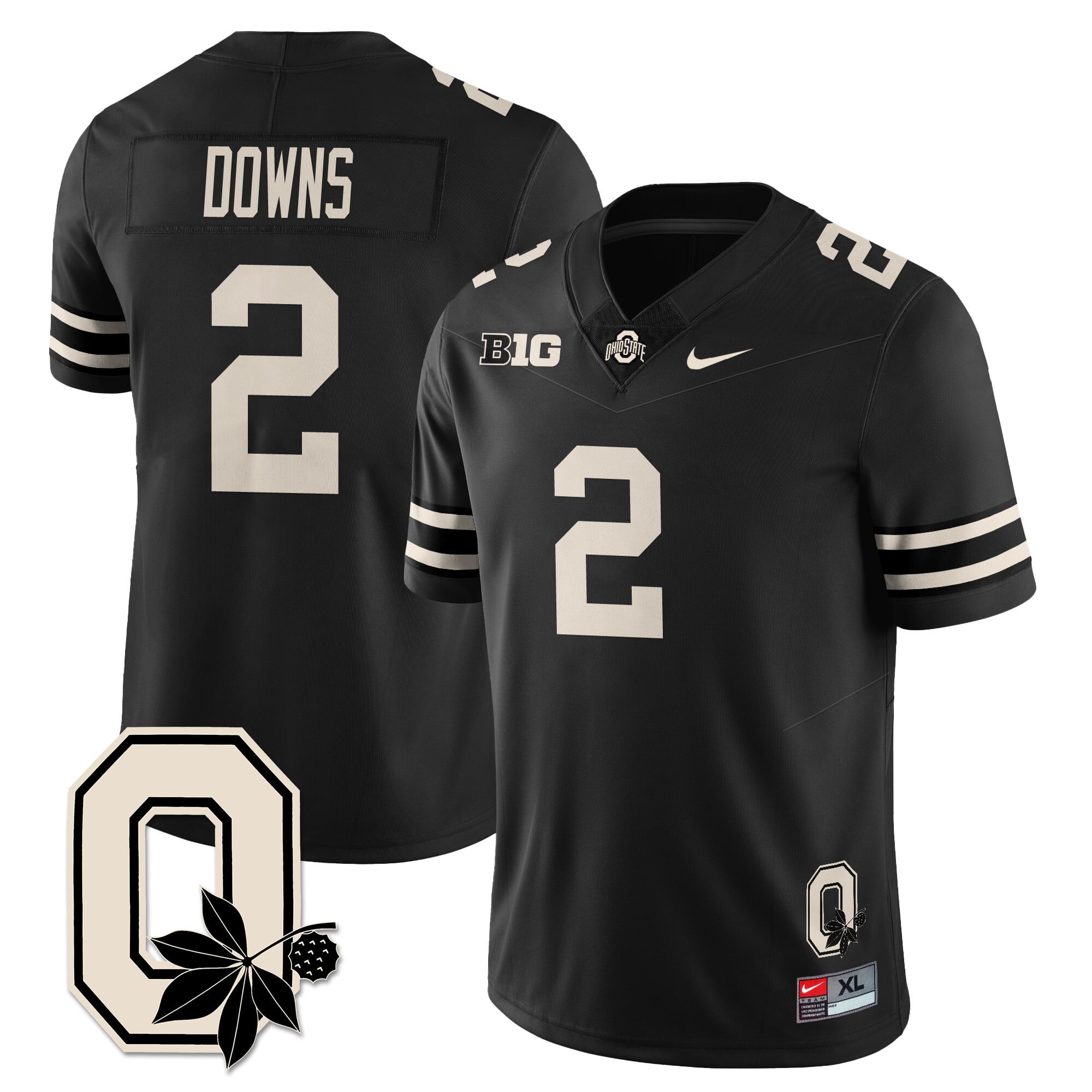 Custom Ohio State Buckeyes 2025 Vapor Limited Jersey - All Stitched