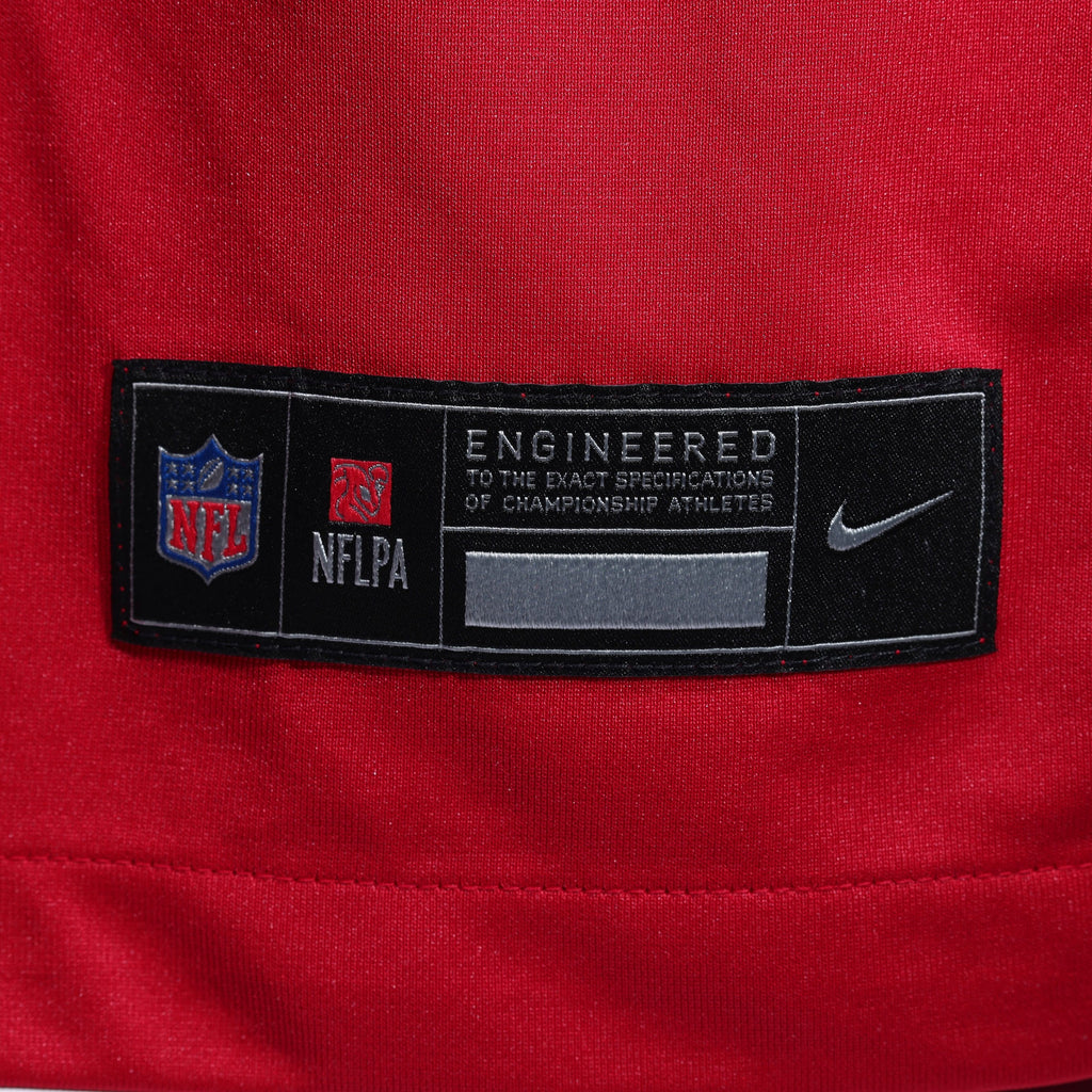 Men's San Francisco 49Ers Kyle Juszczyk Nike Scarlet 80Th Anniversary Game Jersey