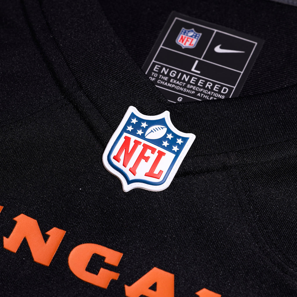 Men's Cincinnati Bengals Dj Turner Ii Nike Black Team Game Jersey